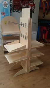 Espositori in Legno per Prodotti Neutro