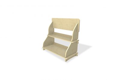 Espositori in Legno per Prodotti - da Banco Marelica